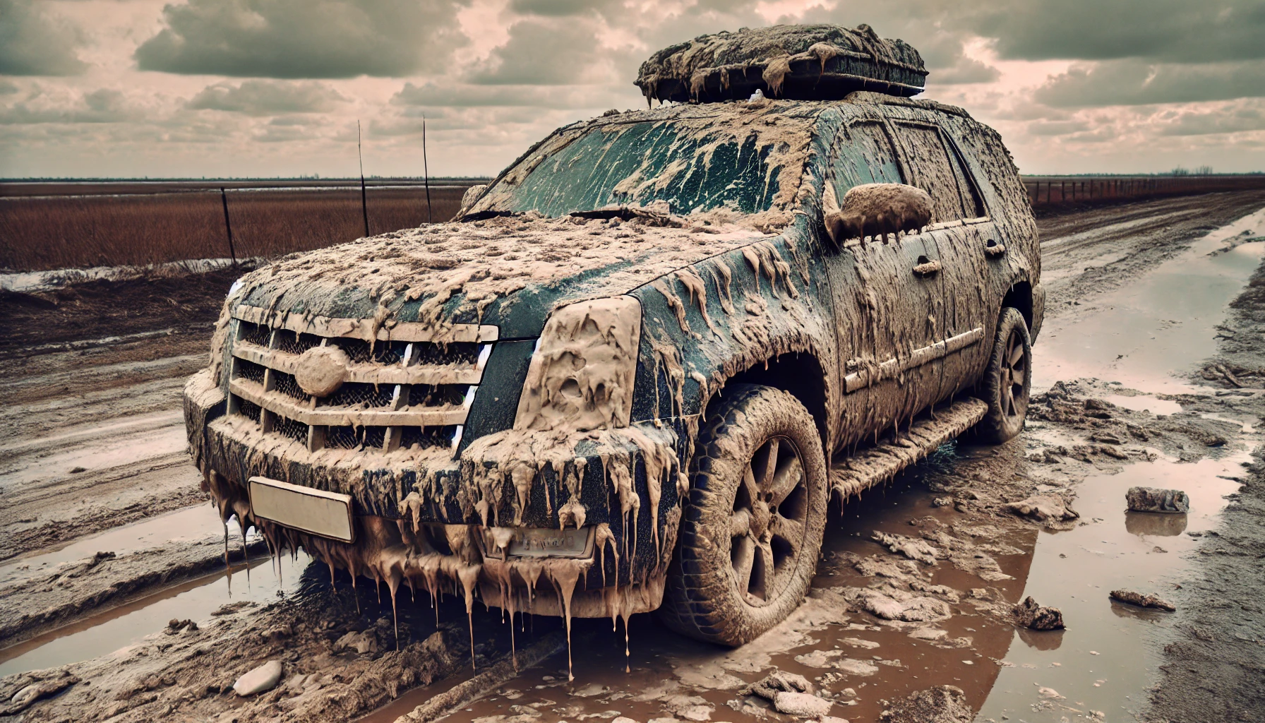 too much grime for a waterless car wash